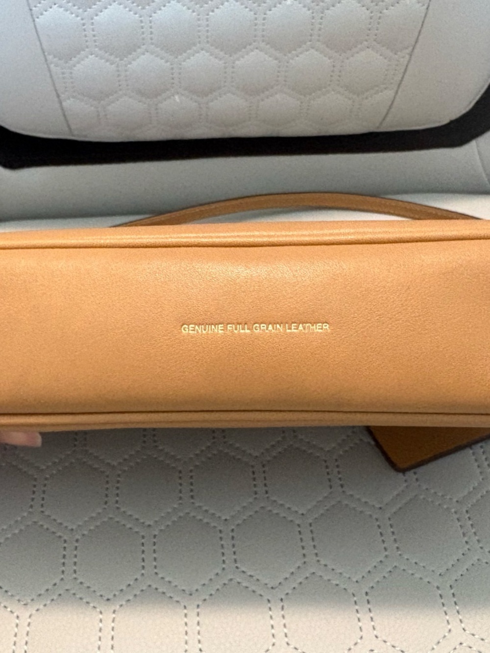 COACH Plaza Bag 22 in Honey Brown - Picture 3 of 6